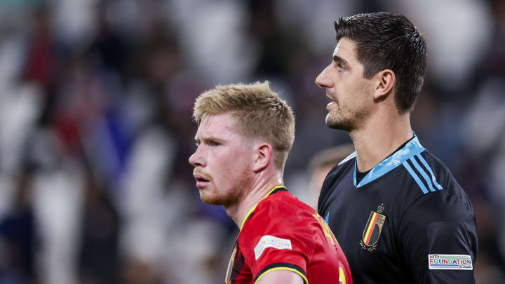 Kevin De Bruyne et Thibaut Courtois sont deux cadres de la Belgique.